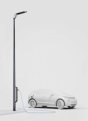 Streetlights from BMW_ Yes – but they’ll charge up your electric car too